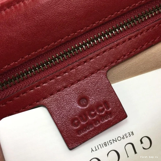 Firstbag ru small Marmont handle bag Gucci GG top 0814